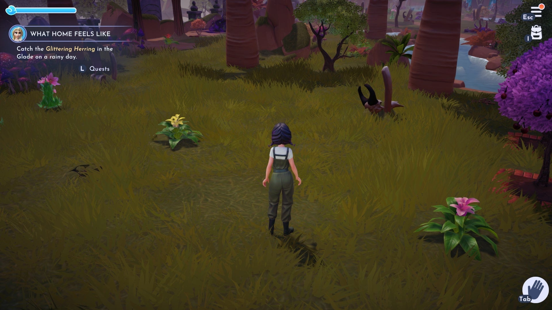 Disney Dreamlight Valley Where to find pink, yellow, and red